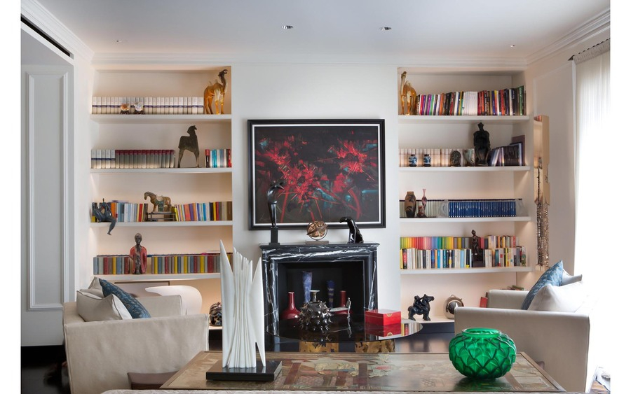 Milan and Rome Modern Interior Design + Biagio Forino + Contemporary Living Room