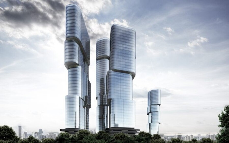 Milan and Rome Modern Interior Design + Bicuadro + Building Architecture