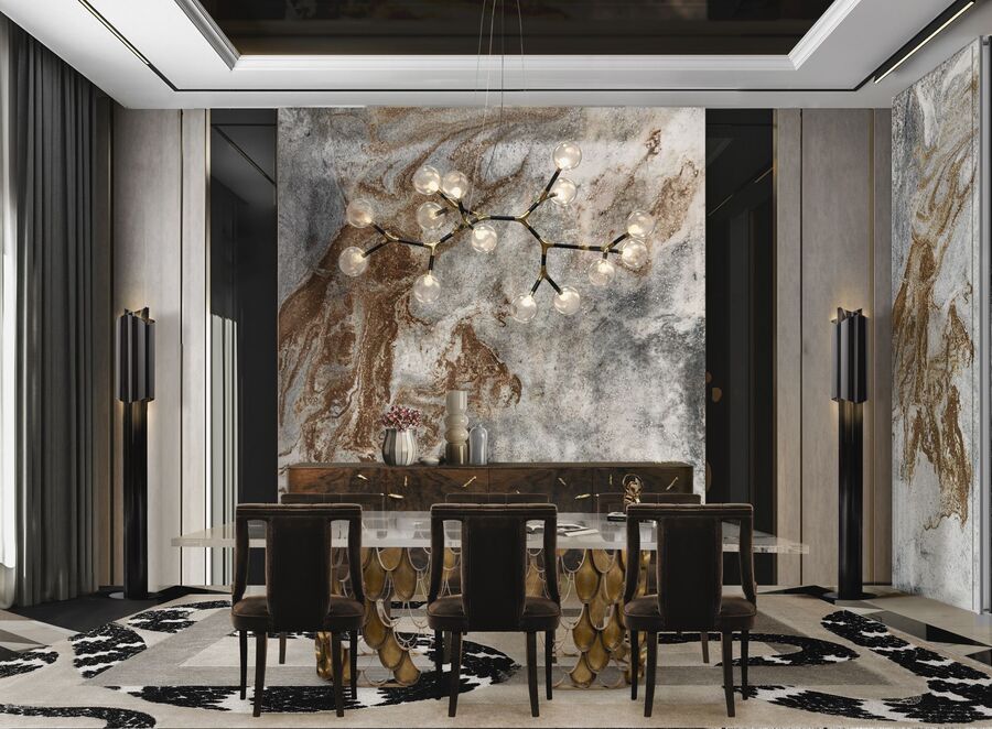 modern dining room design
