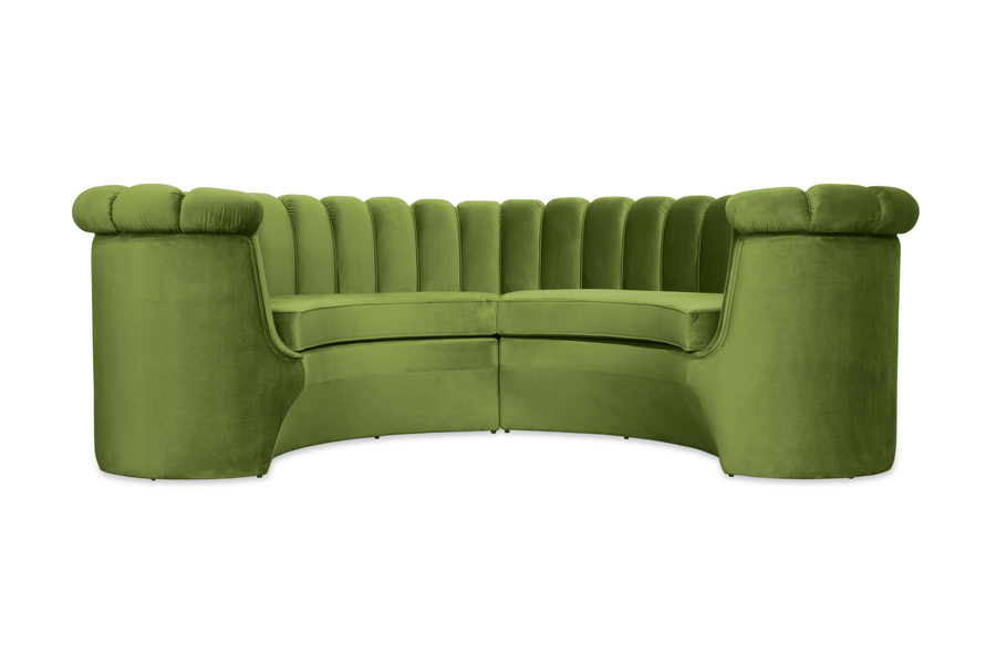 VELVET dining sofa
