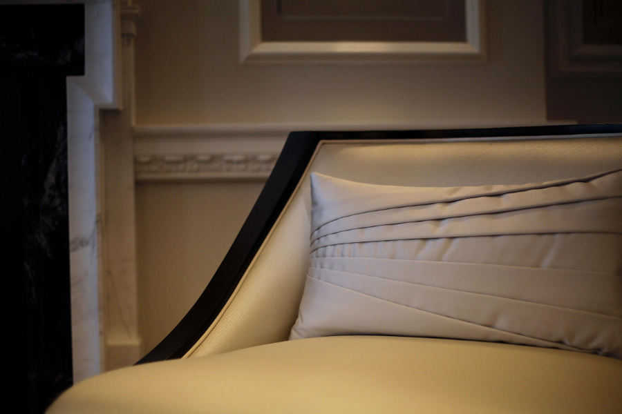 Martin Kemp bedroom with modern furniture