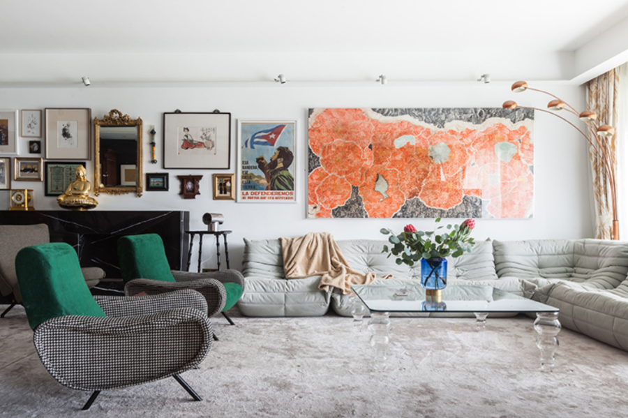 Home Interior Design Ideas by Nong Studio -  Shanghai Waterfront Designer's Home - Contemporary Living Room