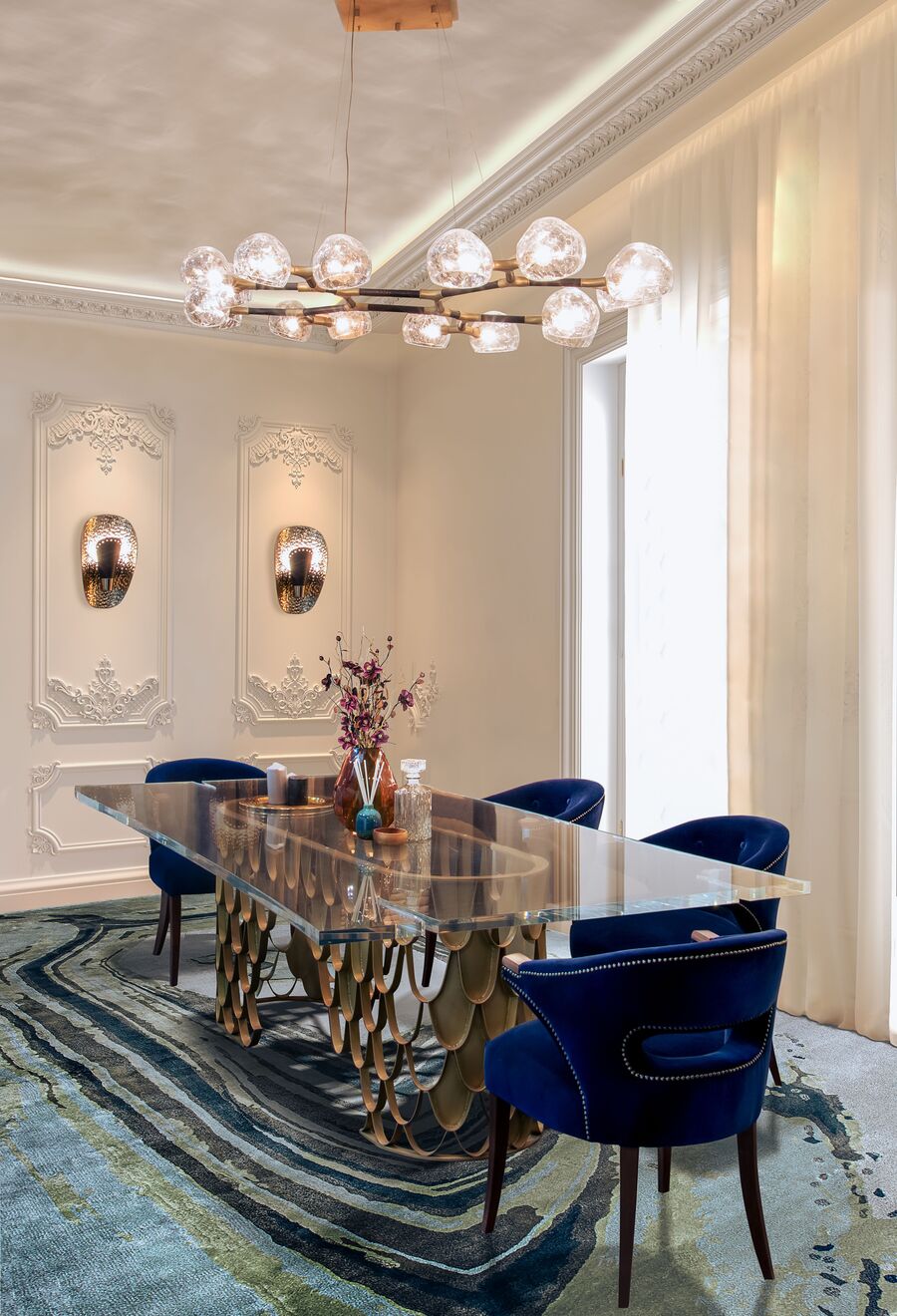 modern dining room