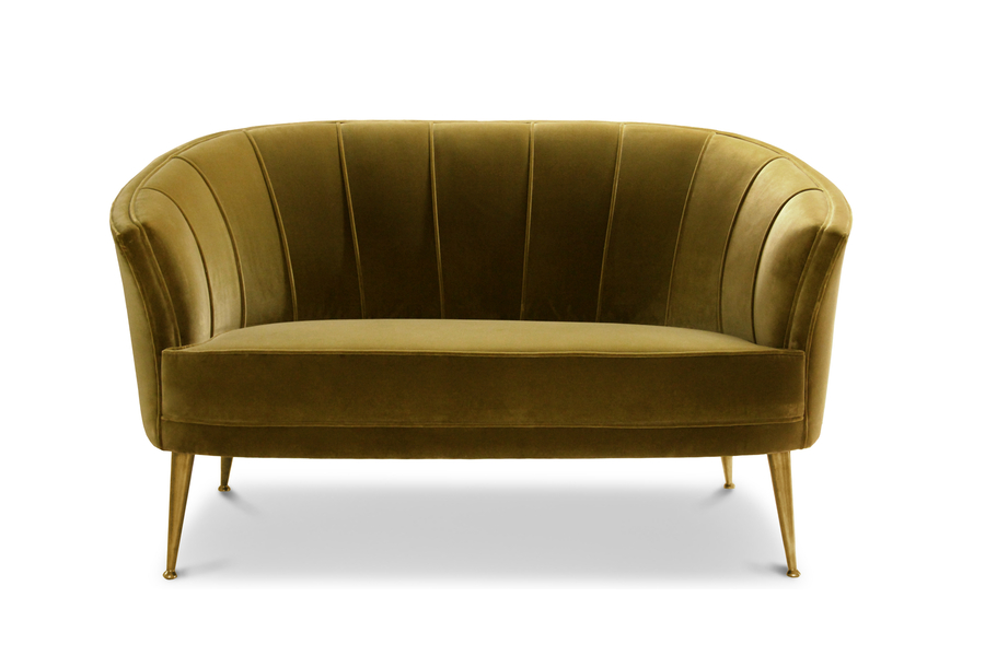 two seat modern sofa