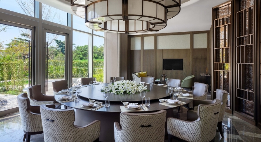 The Marriott Hotel - Xuzhou, China - modern dining room