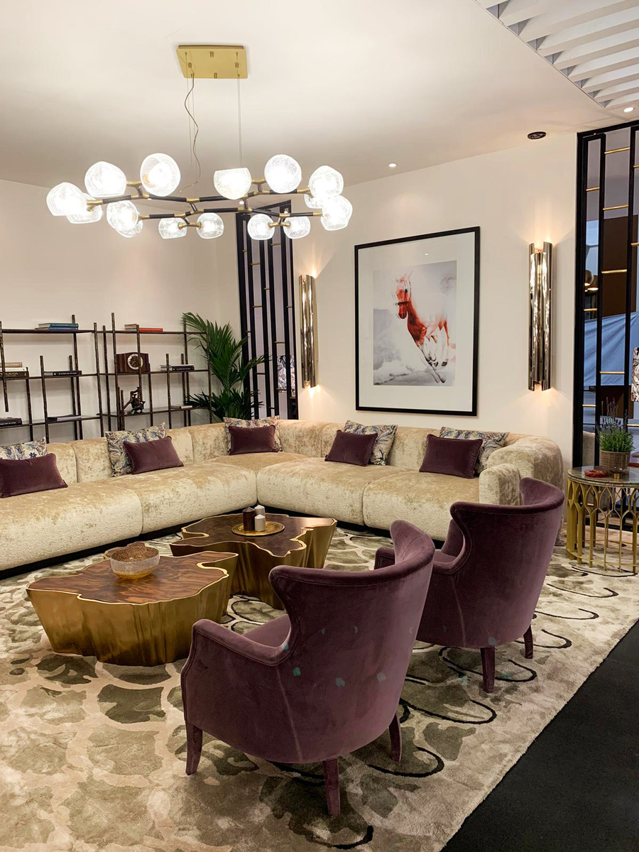 Exclusive Tour through BRABBU's Stand at Salone del Mobile 2022
