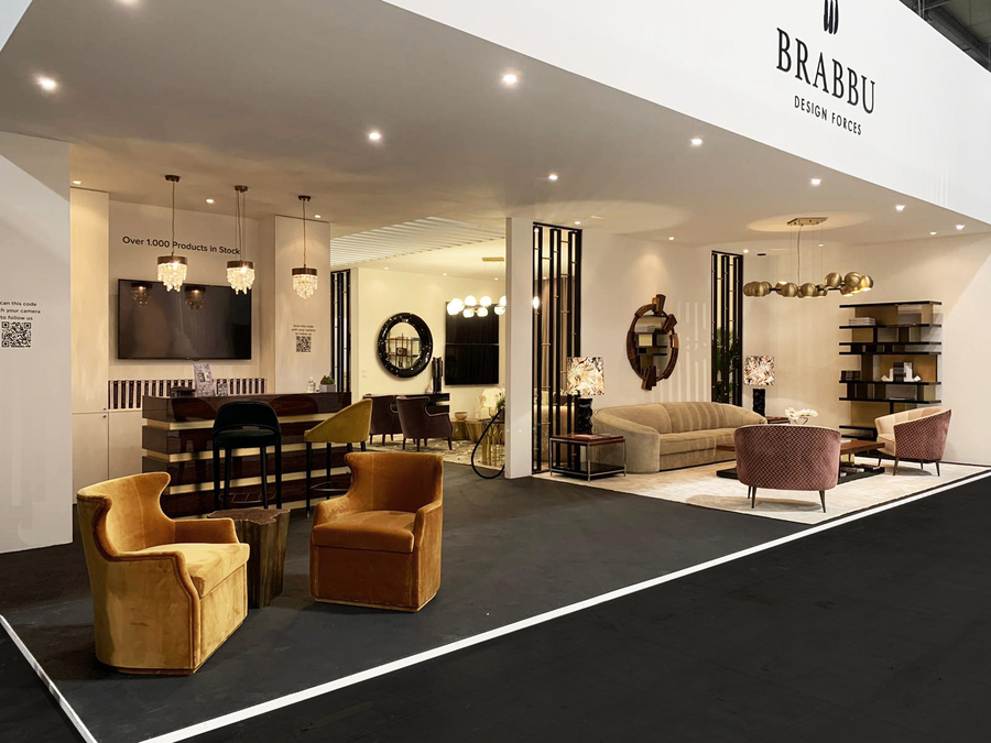 Exclusive Tour through BRABBU's Stand at Salone del Mobile 2022