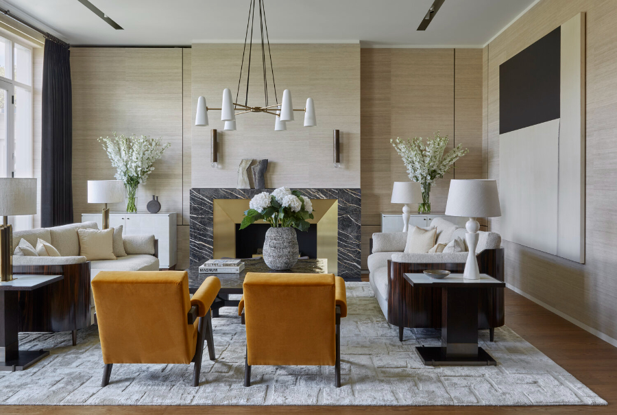Peter Mikic modern living room design