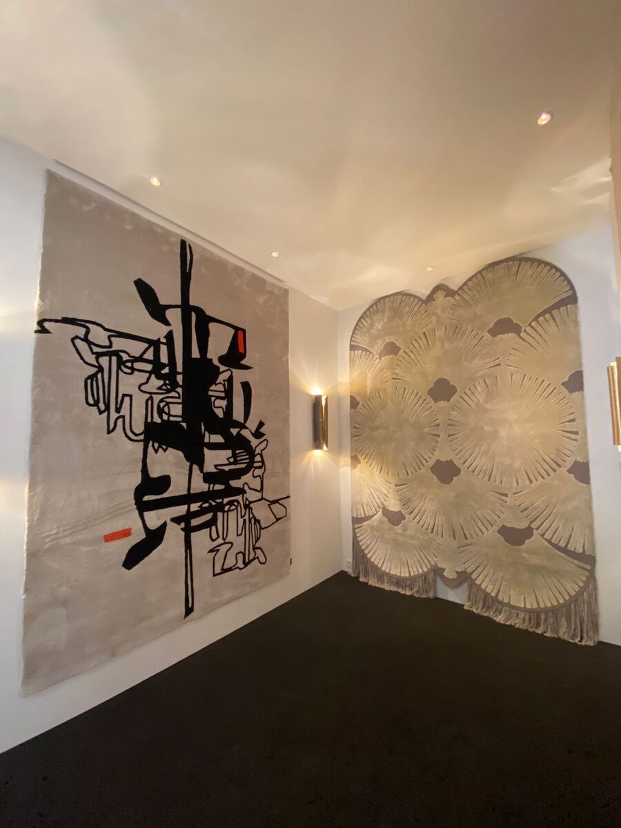 rug'society stand at salone del mobile