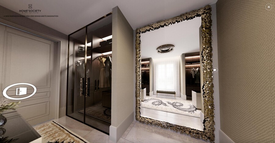 closet of Home'Society Virtual Showroom