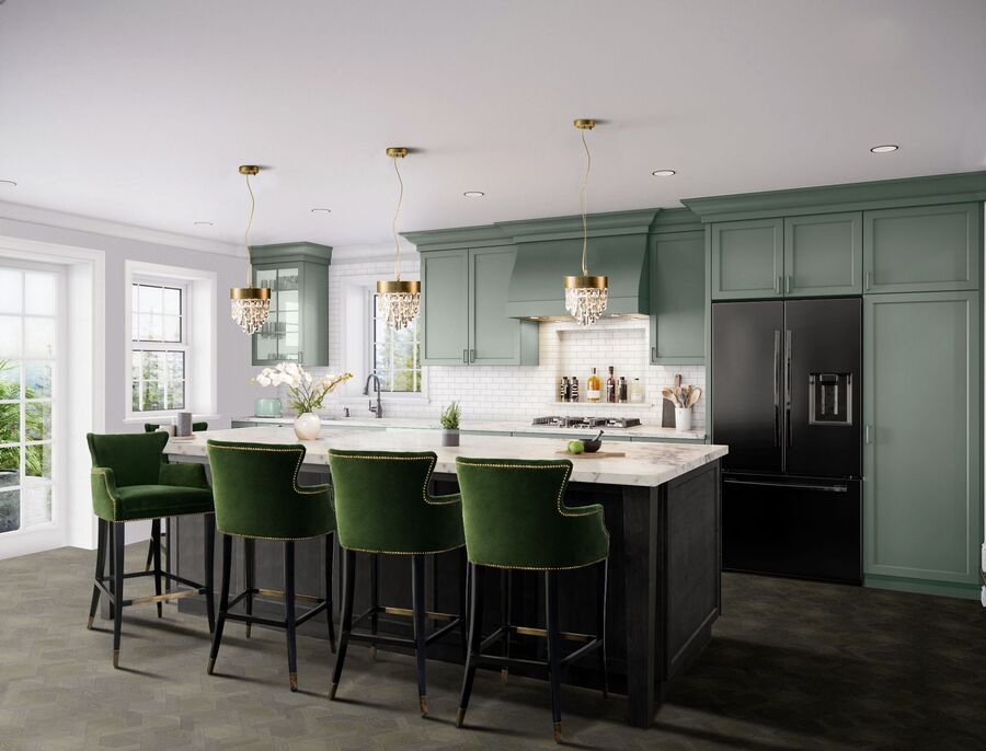 kitchen design following summer trends