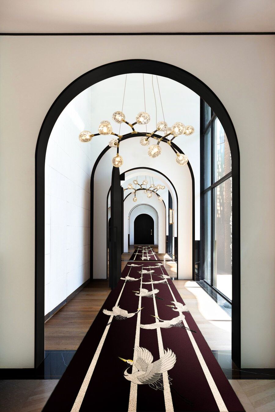 modern new contemporary rugs with long runner