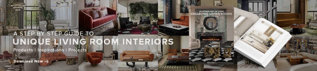 Banner of a step-by-step guide to have a unique living room: products, inspirations, and projects.