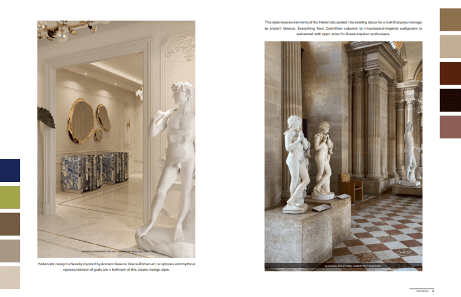 hellenistic revival in trendbook