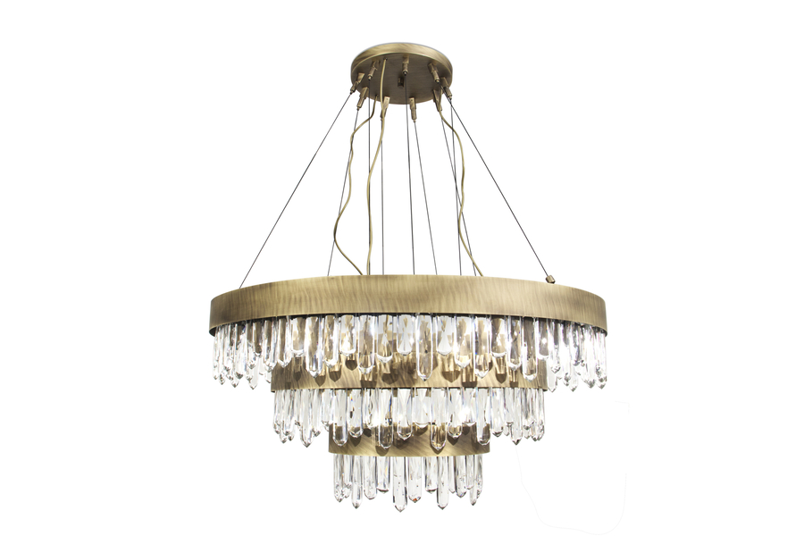 modern luxurious chandelier new suspension lights