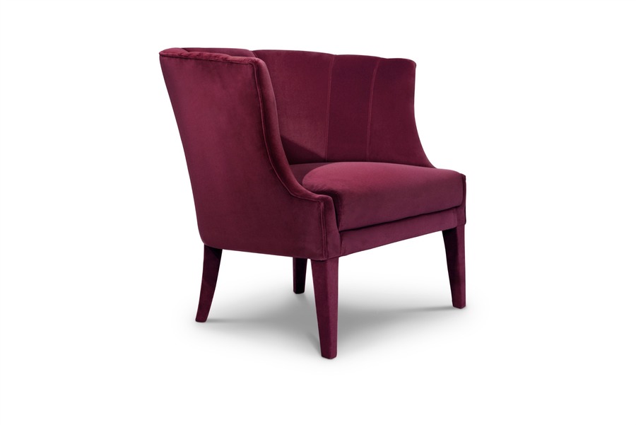 pattern trends modern chair inspired by a flower