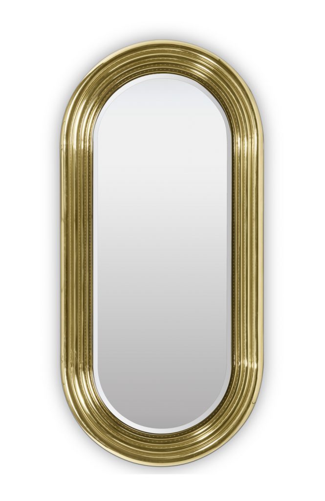 modern oval trending mirror design