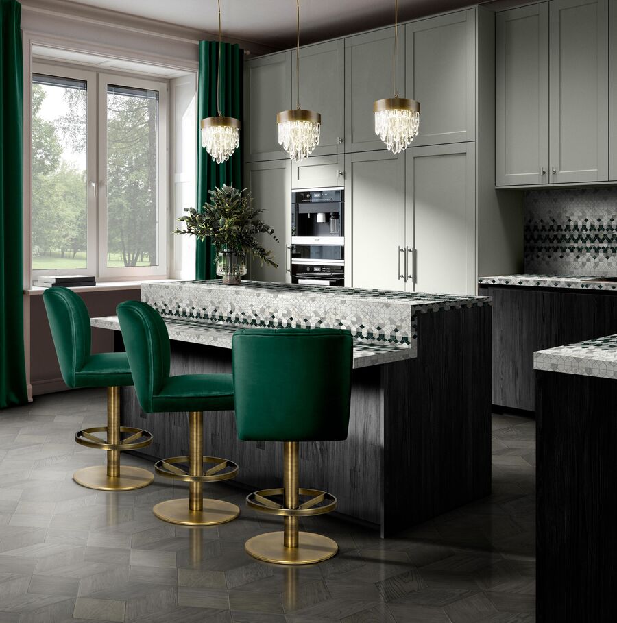 swivel modern dining chairs