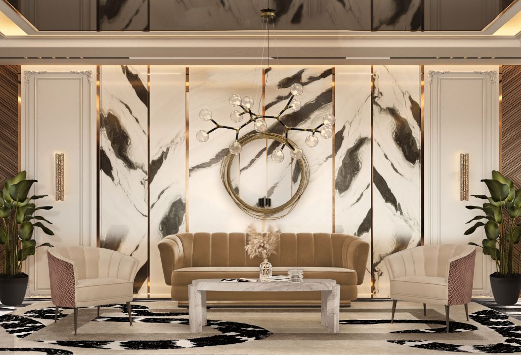 8 luxury center tables in a neutral livign room