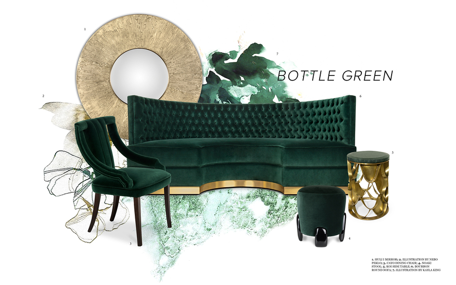decor your home for the holidays with these high-end products moodboard