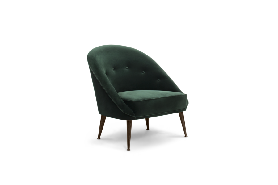 modern interior with comfortable armchair