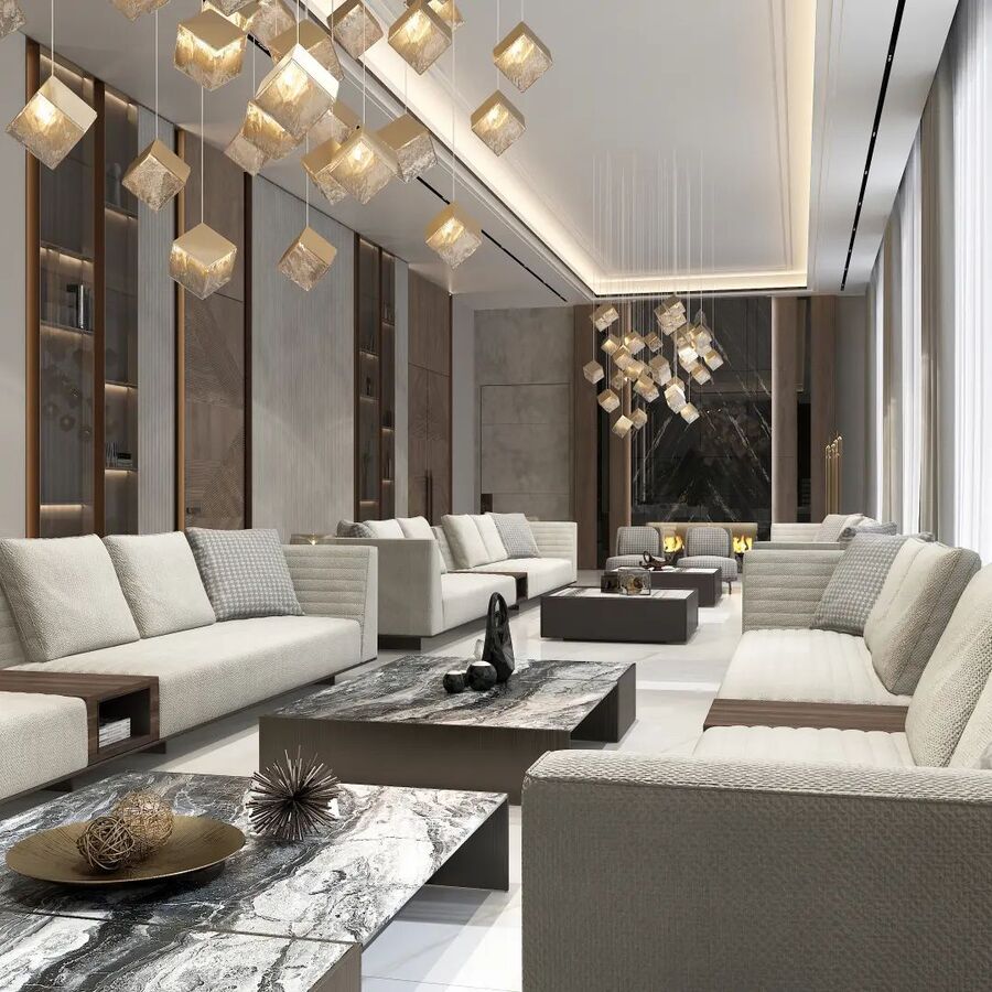 modern living room By Soltis Interiors