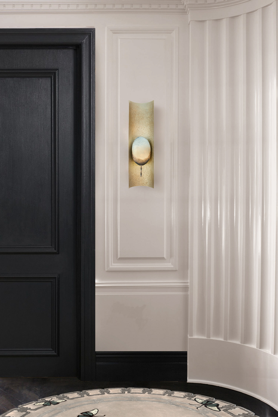 modern golden wall light 
