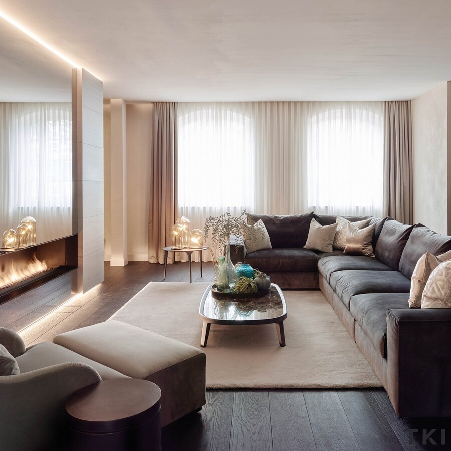 TK interiors modern high end design