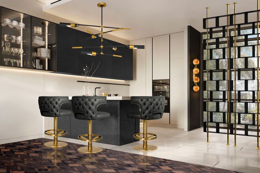 Golden interior interior design trends 2023
