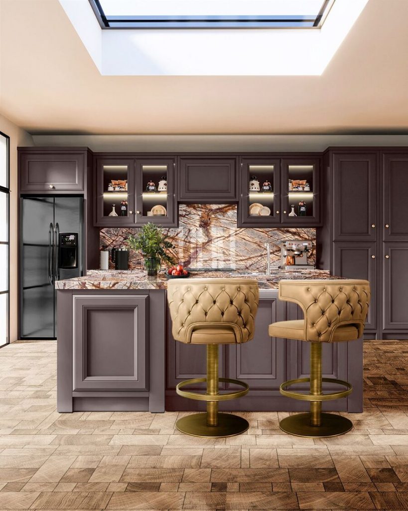 modern colourful interior design