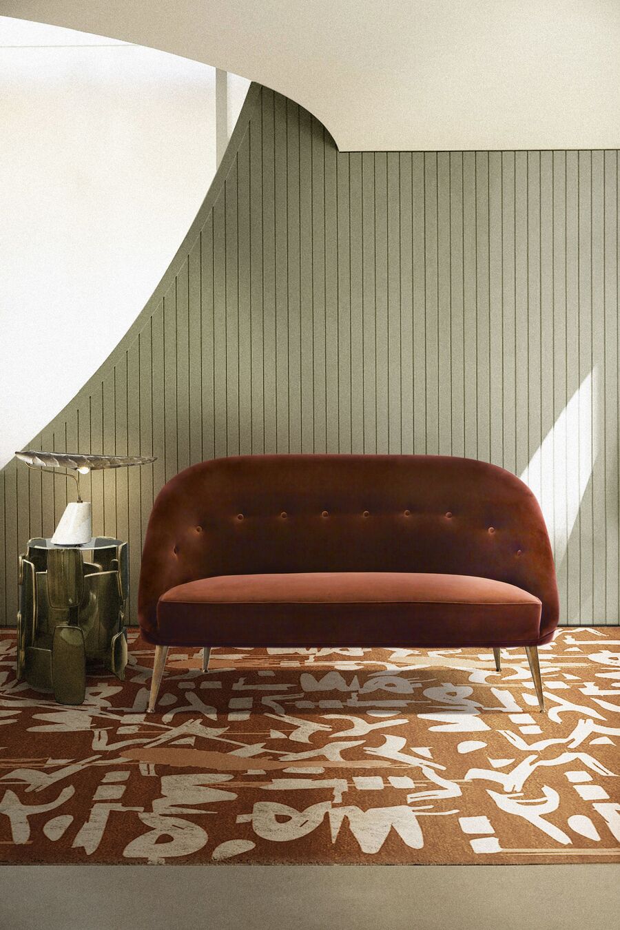 modern side tables for living room interior decoration