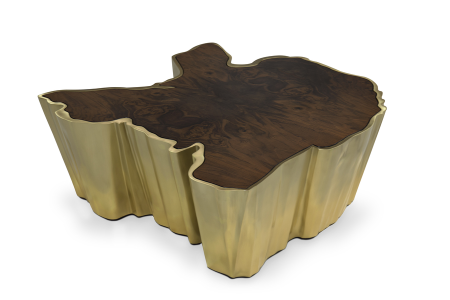 modern center table nature-inspired element