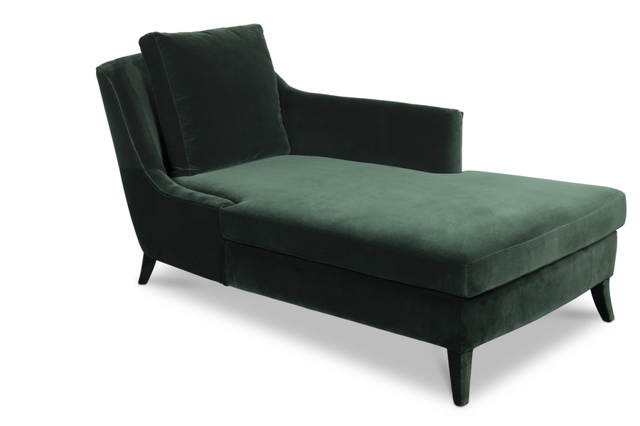 modern chaise longue for modern reading corner