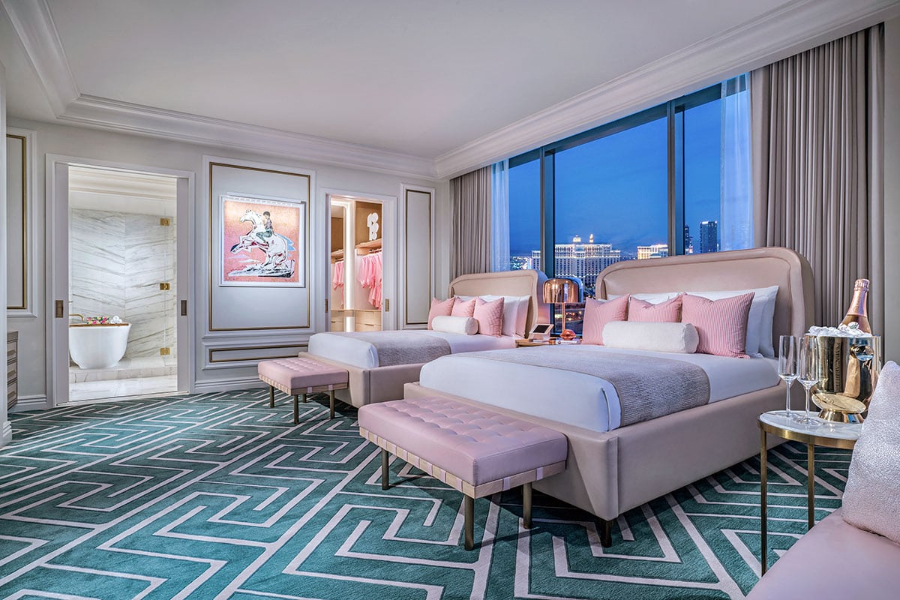 USA Interior Design: Get To Know Avenue Interior Design. Palms Casino Resort / The Revolve Suite.