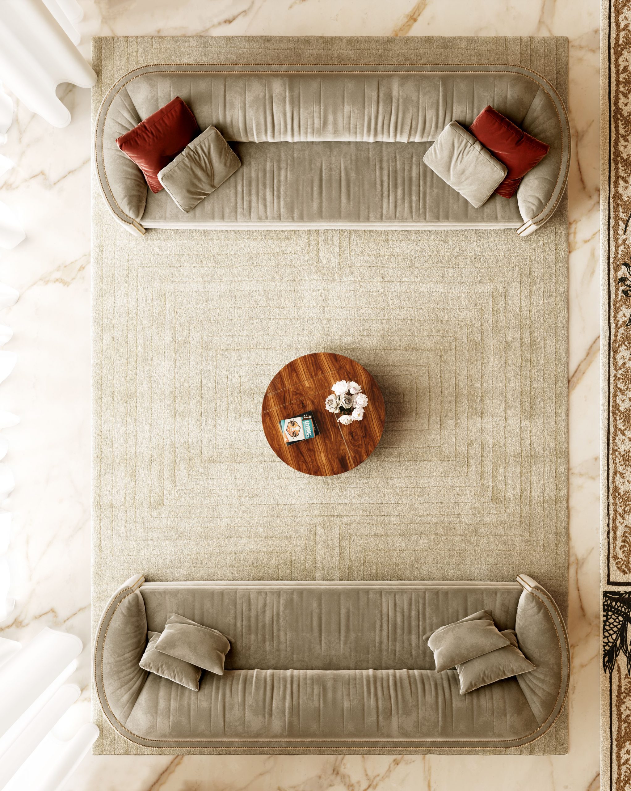 The Allure of Luxurious Hotel Lobbies With BRABBU and Rug'Society