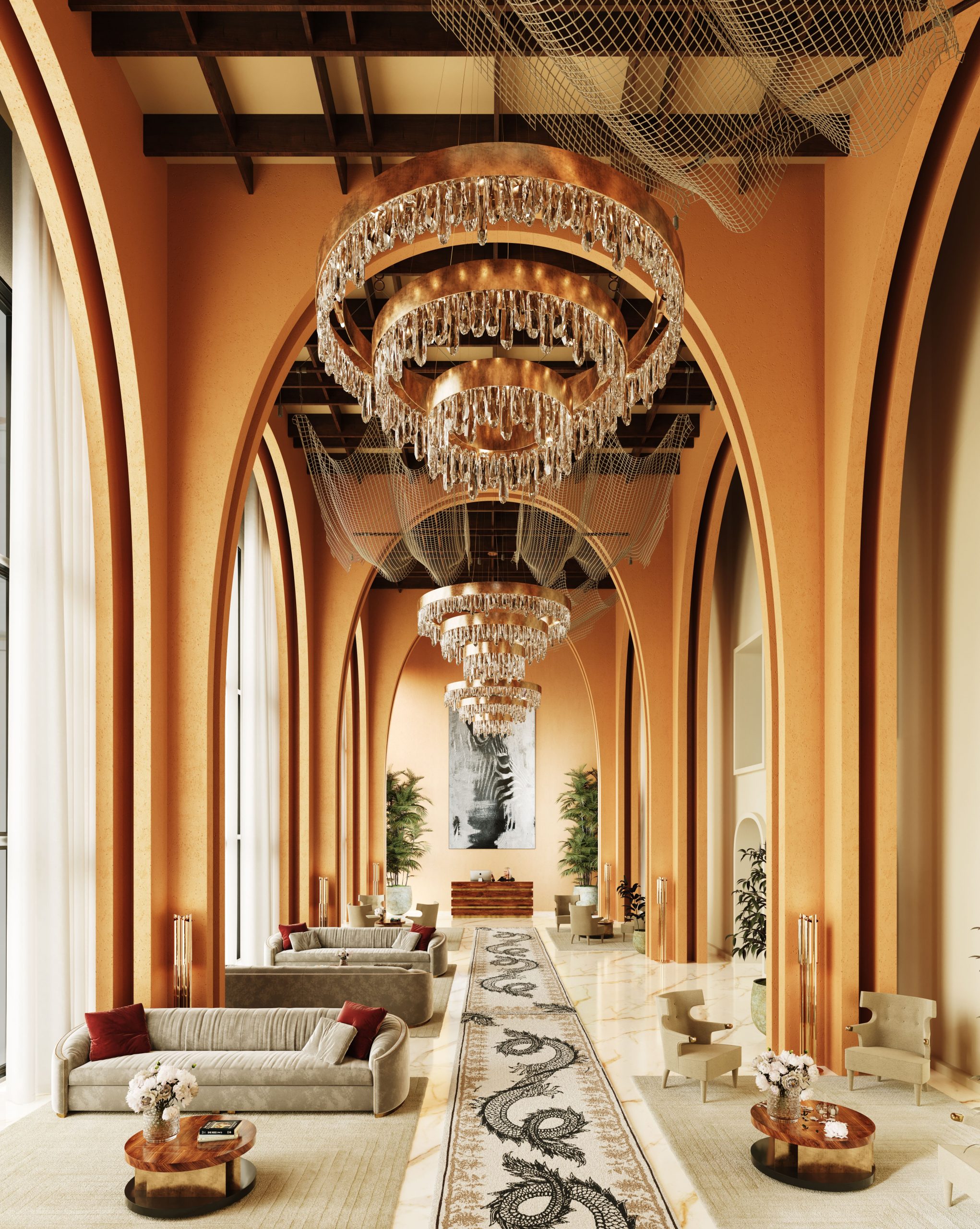 The Allure of Luxurious Hotel Lobbies With BRABBU and Rug'Society
