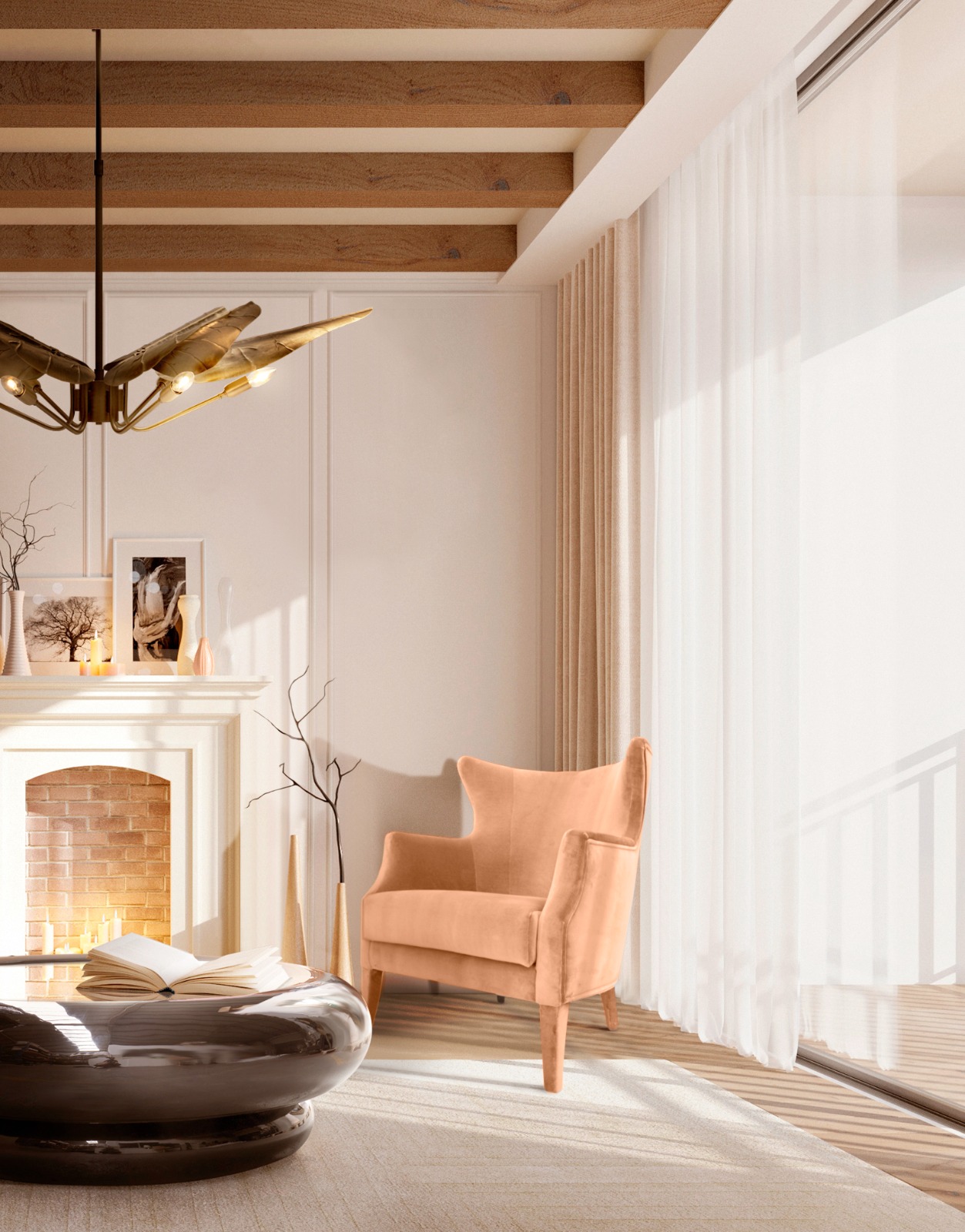 Peach Fuzz 2024: Pantone Colour of the Year in Interior Design