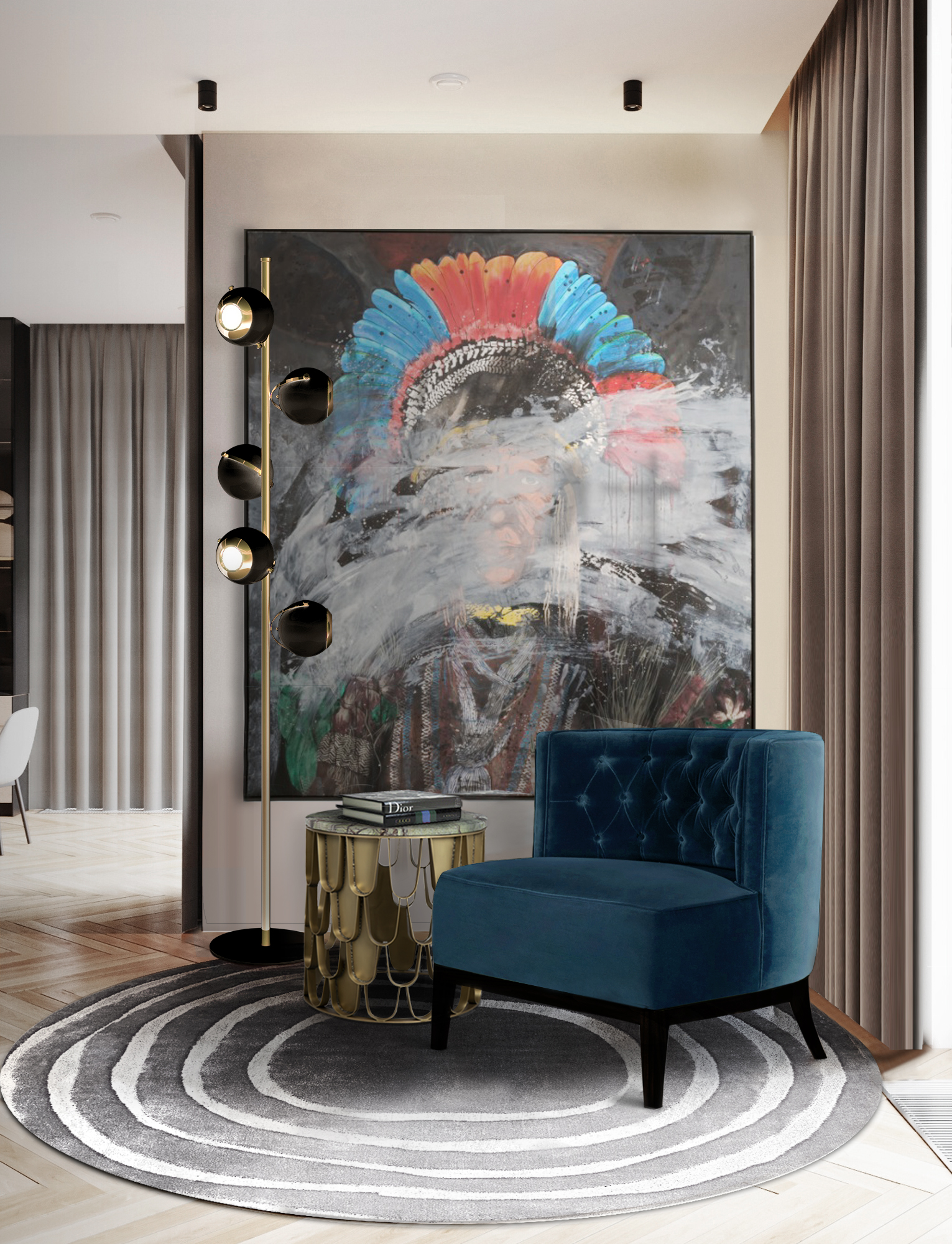 6 Ways to Style an Armchair in Your Living Area