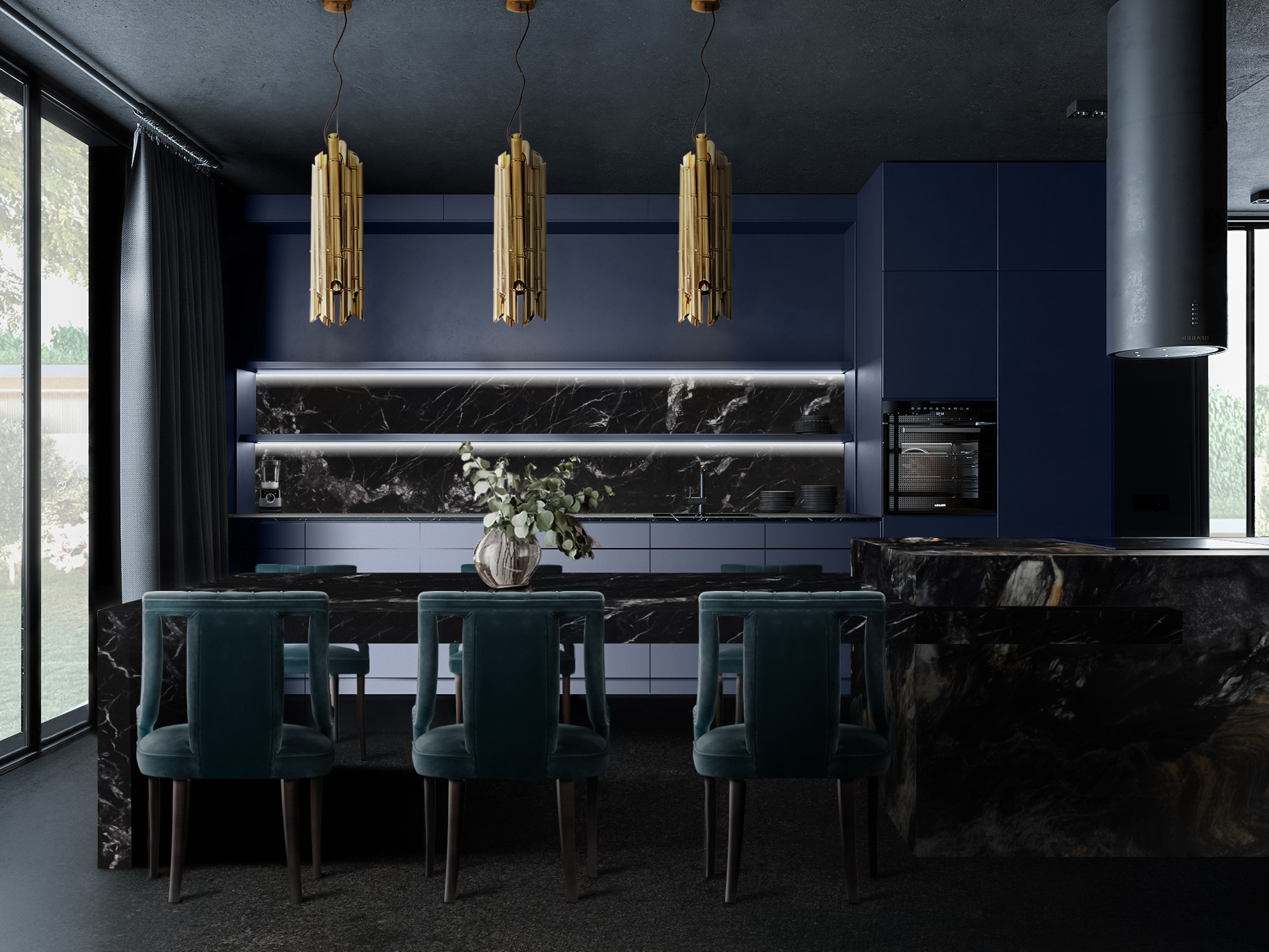 2025 Interiors Colour Forecast Book: Explore the Upcoming Trends 2025 interiors colour forecast 2025 Interiors Colour Forecast: Seven Captivating Hues Unveiled Midnight Blue by BRABBU