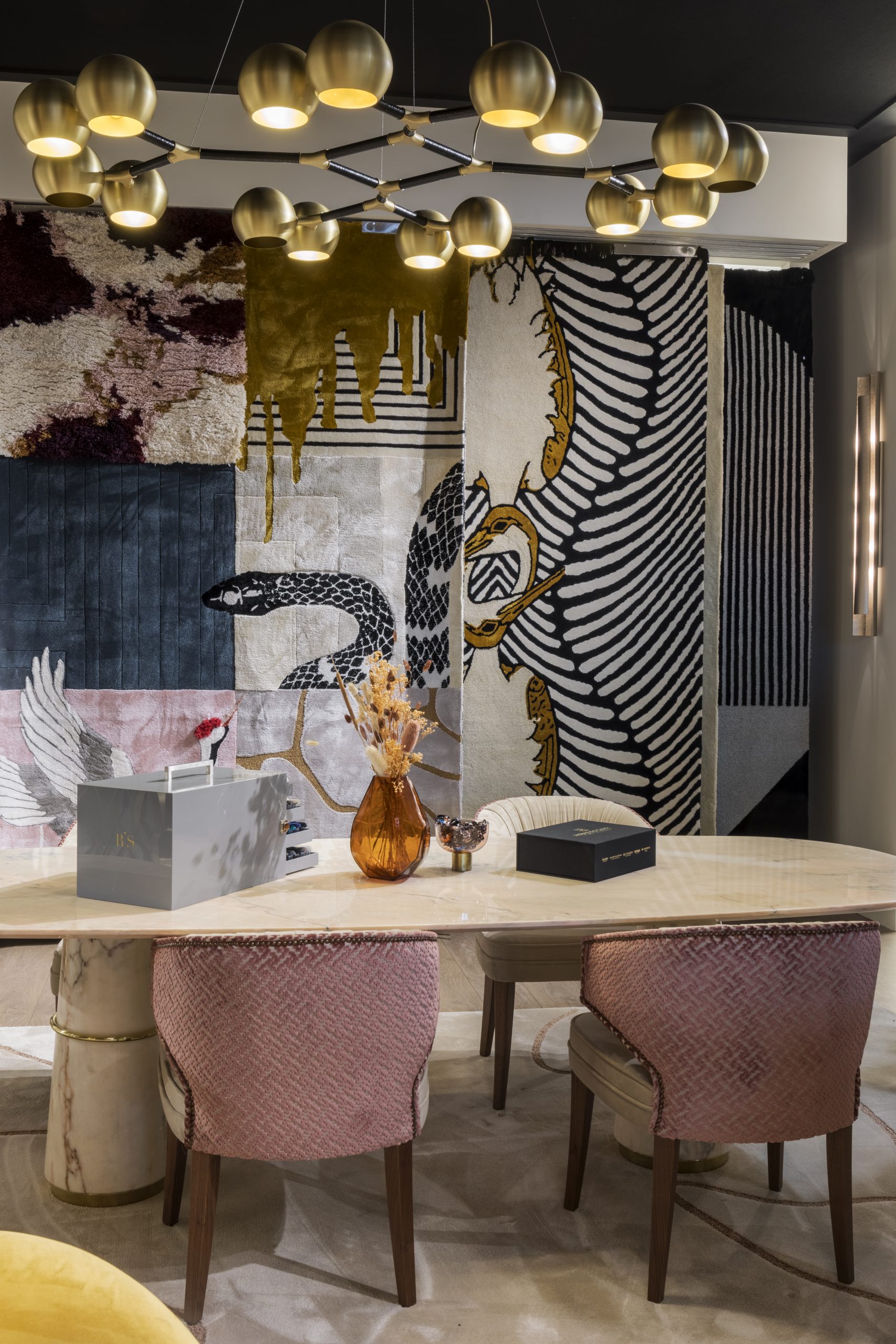 Craftsmanship and Creativity: BRABBU's Stand at Salone del Mobile