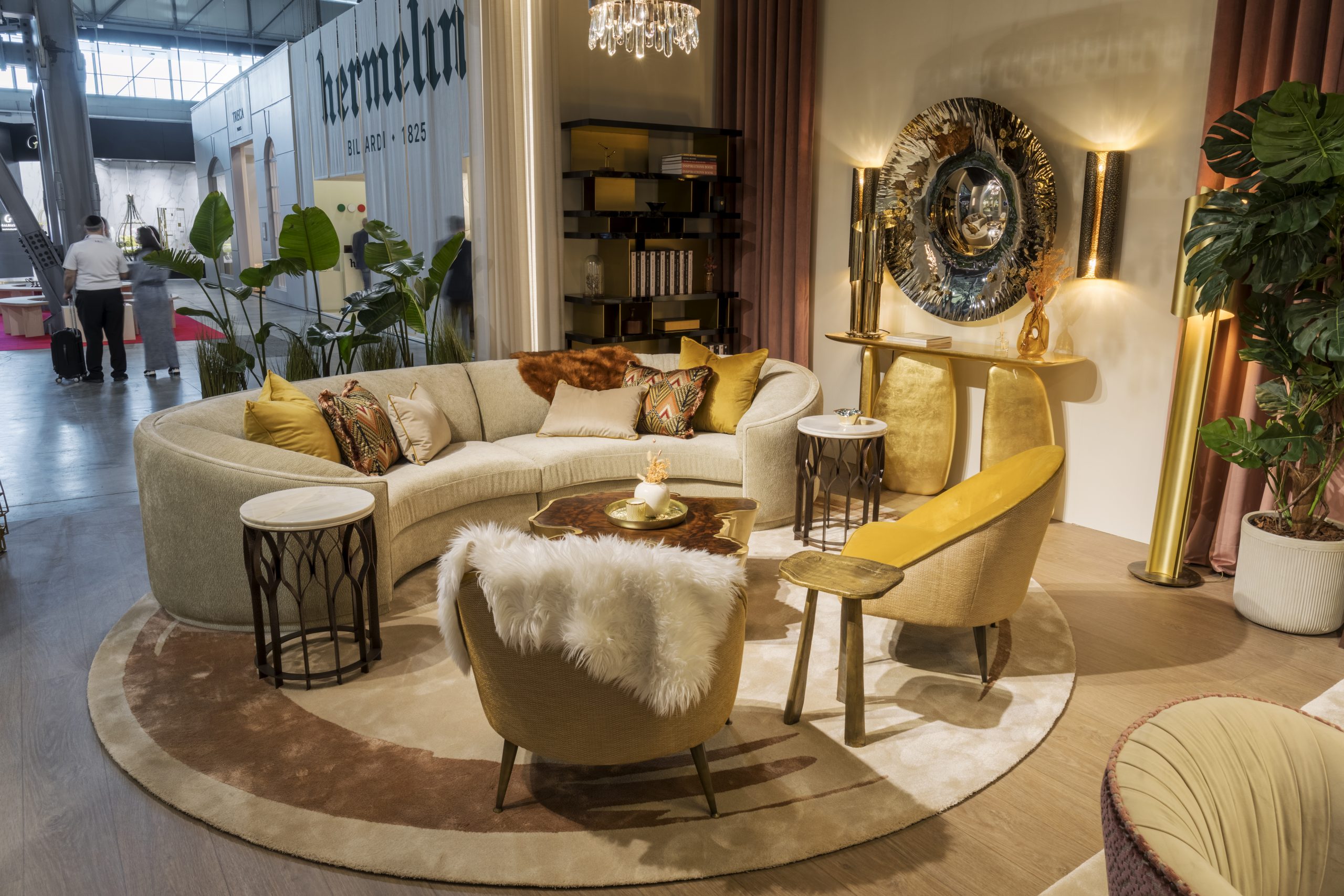Craftsmanship and Creativity: BRABBU's Stand at Salone del Mobile