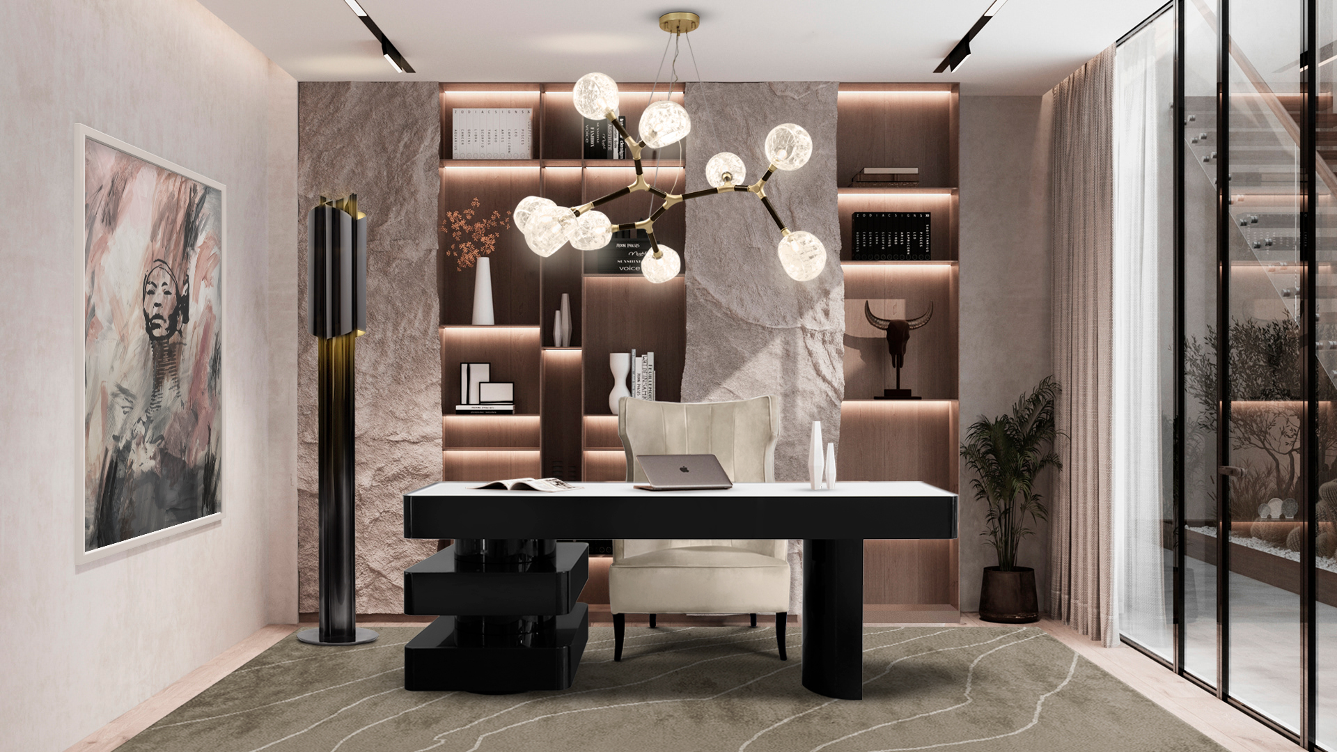 Luxury Living: How to Design an Opulent Home Office