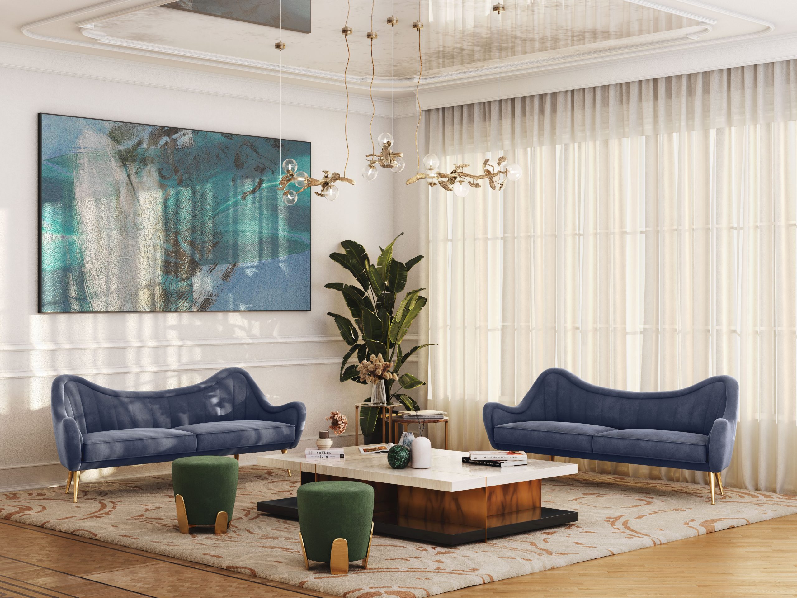 The Best Colour Combinations for Luxury Interiors in 2025
