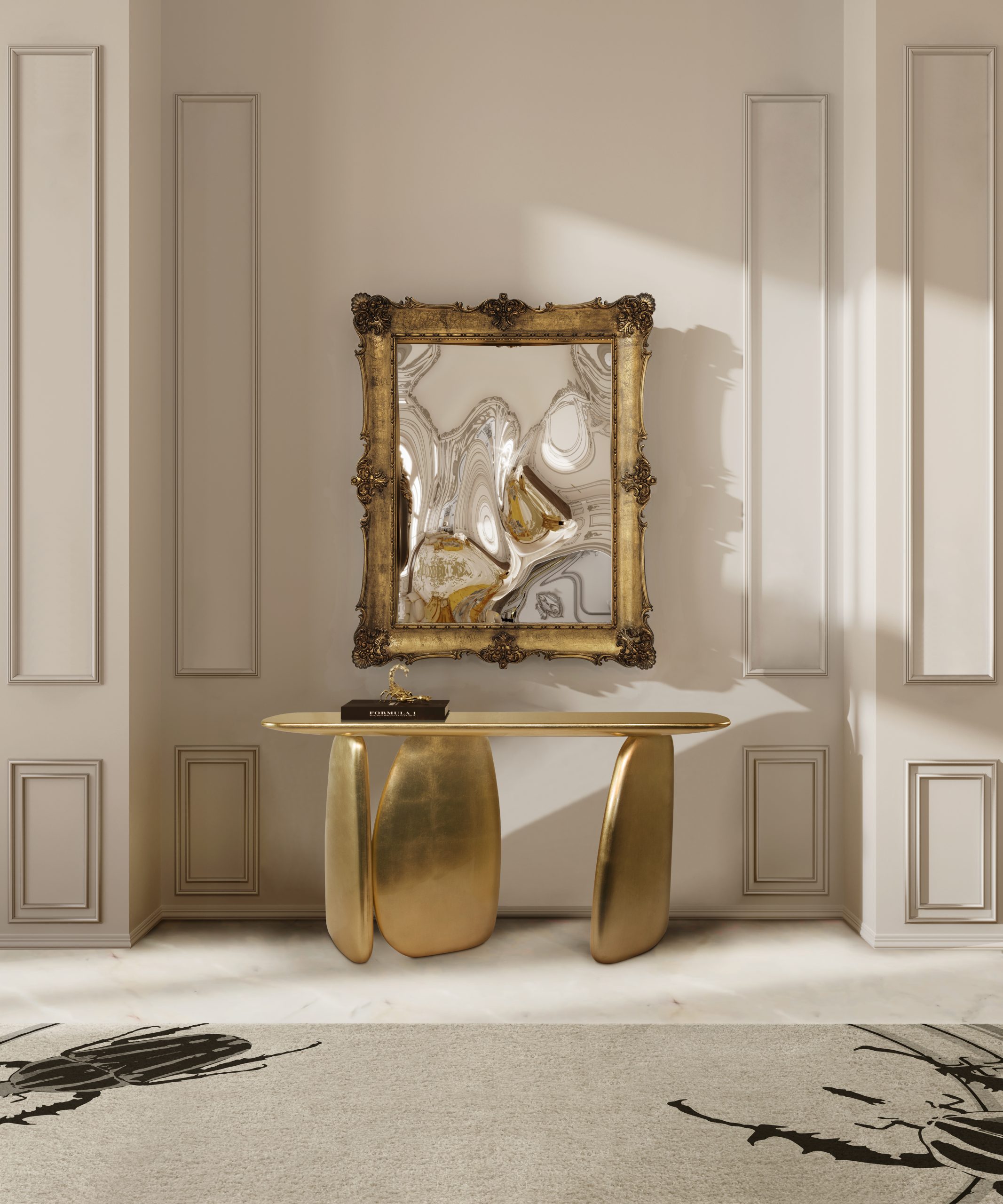 Luxury Consoles: The Perfect Statement Piece for Sophisticated Interiors - Ardara Console – A Timeless Tribute to Neolithic Inspiration