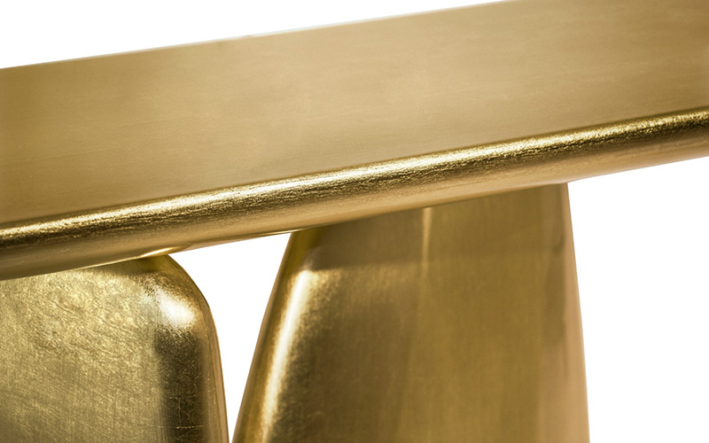 ARDARA Modern Console Table Modern Contemporary Design by BRABBU fits well in a modern home decor.