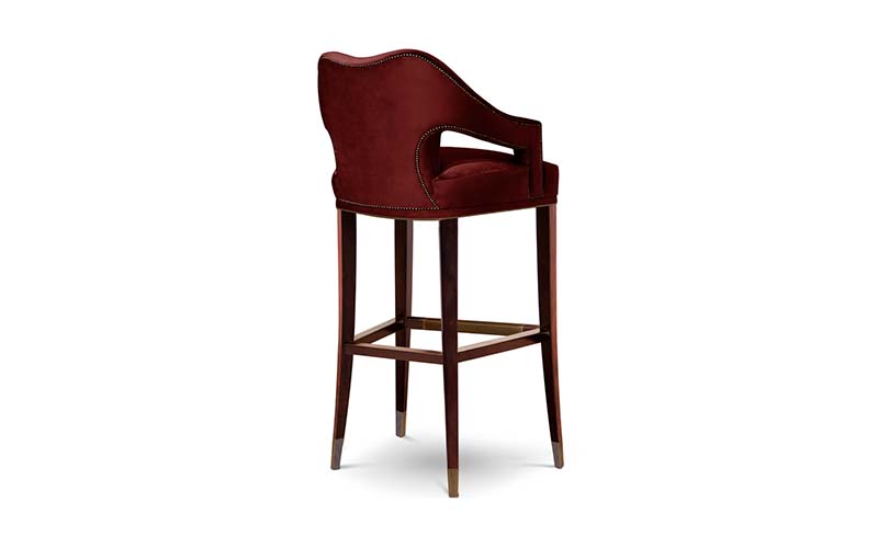 Nº20 Bar Chair Modern Design by BRABBU it’s an elegant bar stool with back ideal for a modern home decor.