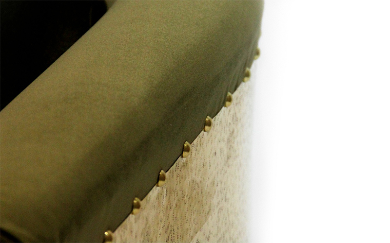 EARTH Velvet Armchair Modern Design by BRABBU brings the movement and the rhythm of the world into a modern home décor.