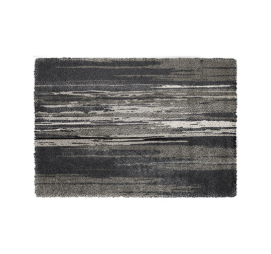 INUK | Hand-Tufted Botanical Silk Rectangular Rug by BRABBU