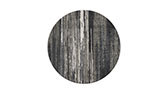 INUK Round | Round Hand-Tufted Botanical Silk Rug by BRABBU