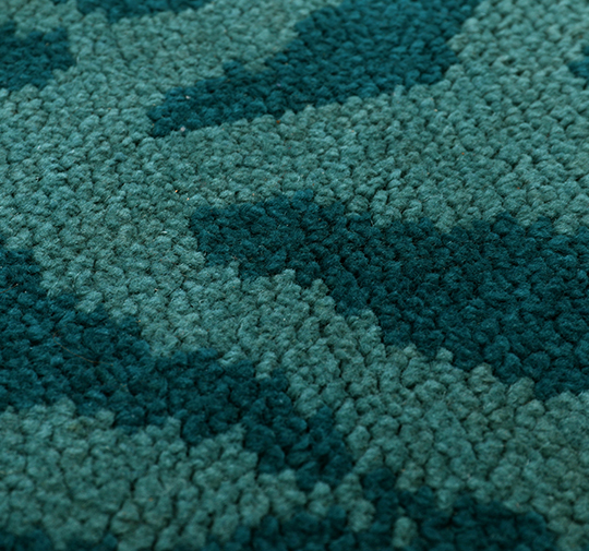 KUBEO | Hand-knotted Rug in wool Modern Contemporary Design by BRABBU